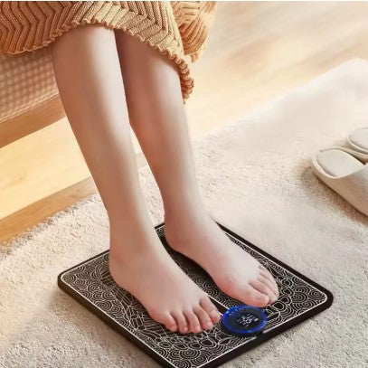 EMS Masseur de pieds, tapis de massage pliable