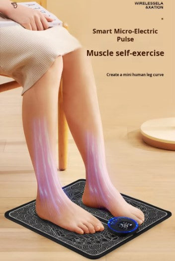 EMS Masseur de pieds, tapis de massage pliable