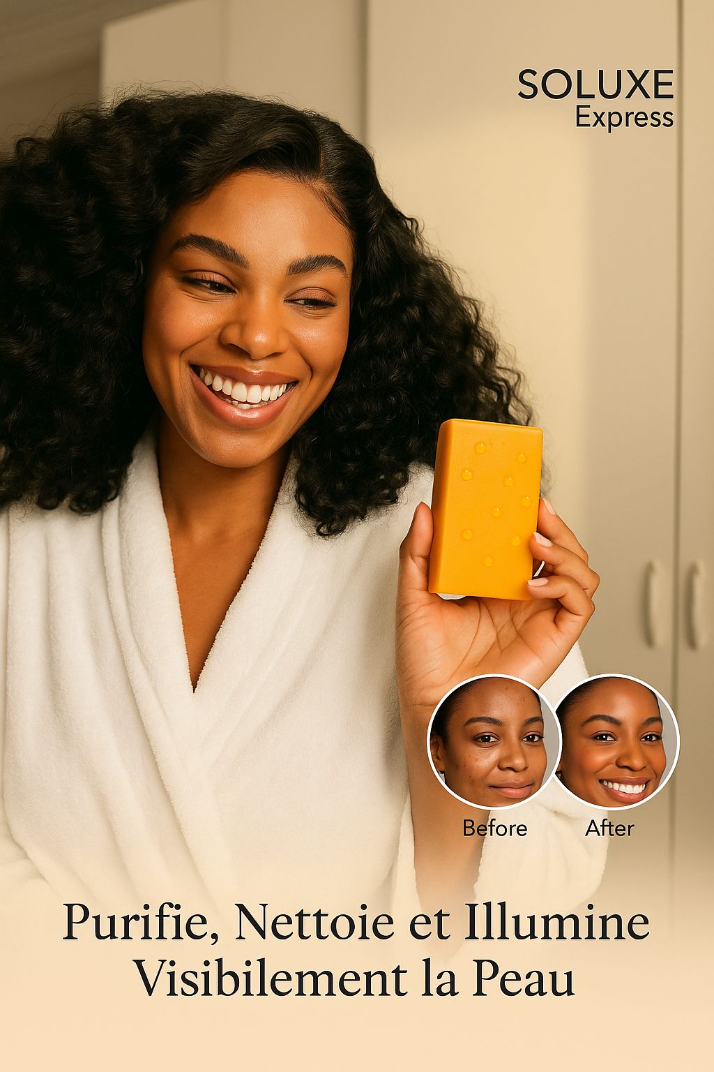 Gamme(1) Kojic Éclat (+07) Soin Complet Naturel : Nettoie, hydrate, unifie et révèle l’éclat naturel de votre peau.
