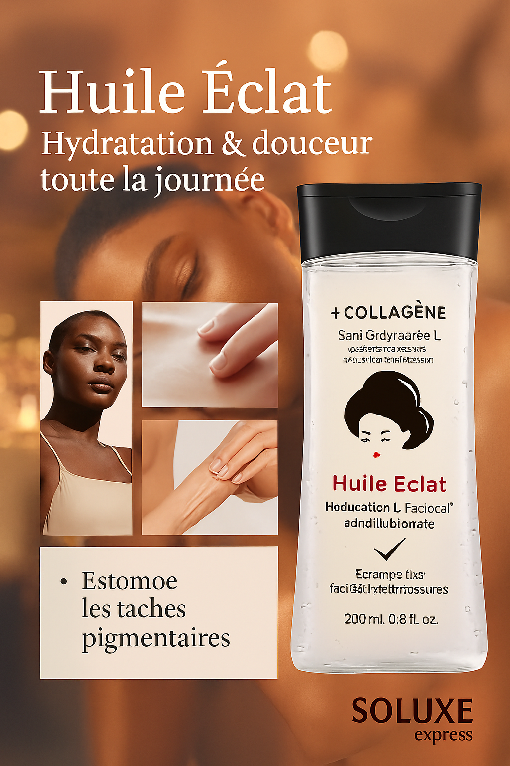 Gamme(1) Kojic Éclat (+07) Soin Complet Naturel : Nettoie, hydrate, unifie et révèle l’éclat naturel de votre peau.