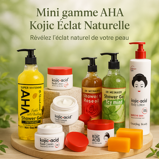 Mini Gamme AHA Éclat Confiance Kojic : Révélez votre beauté naturelle en 7 jours